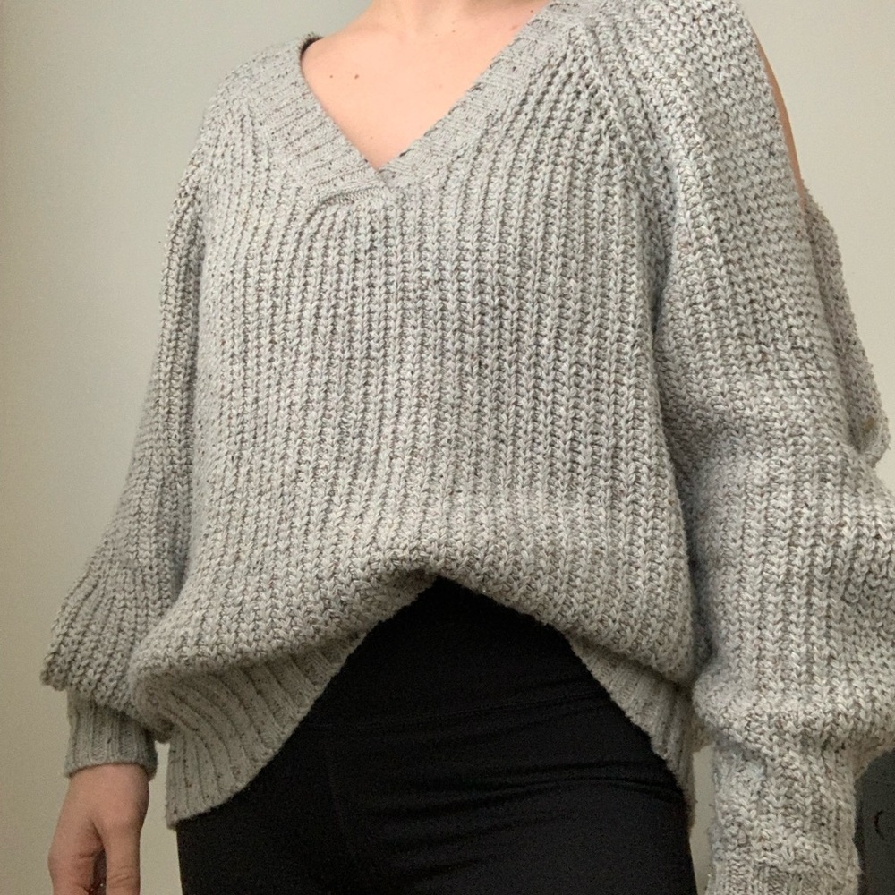Chunky knit sweater
